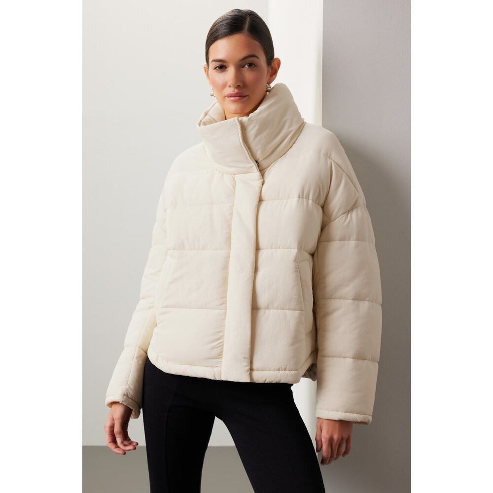 OOF White Puffer Jacket
